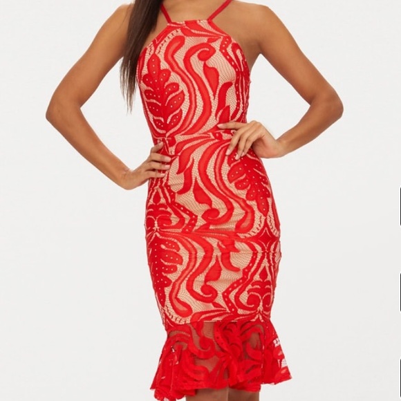 black lace one sleeve dress Tai Black One Shoulder Lace Maxi Dress main image 1